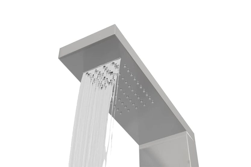 vidaXL 151414 Shower Panel System Stainless Steel Square vidaXL 151414 Shower Panel System Stainless Steel Square