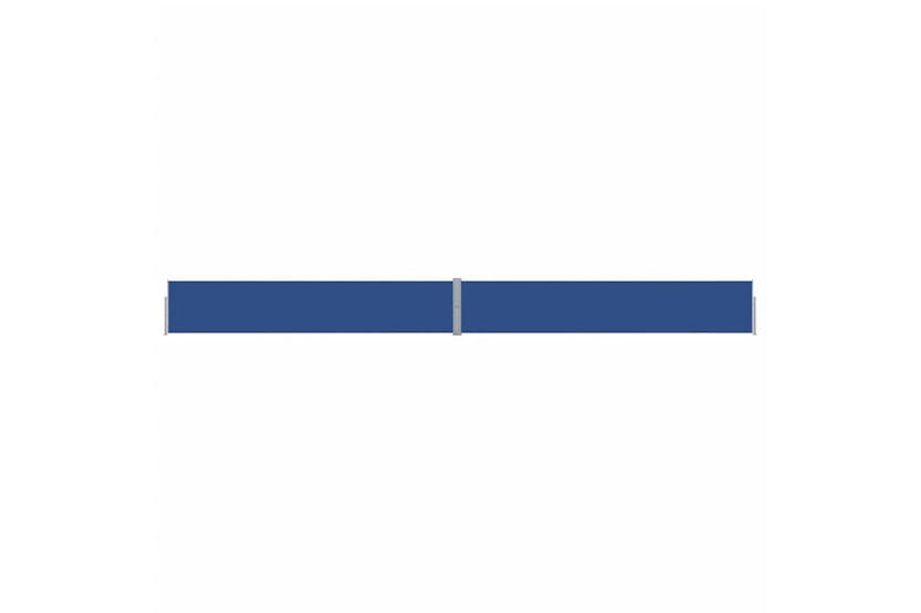 vidaXL 313391 Patio Retractable Side Awning 140x1200cm Blue vidaXL 313391 Patio Retractable Side Awning 140x1200cm Blue