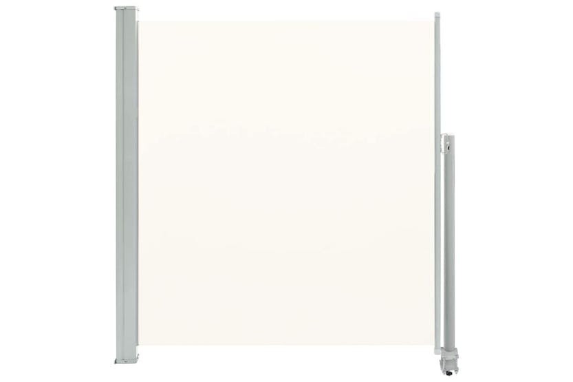 vidaXL Patio Retractable Side Awning 140 X 300cm Cream vidaXL Patio Retractable Side Awning 140 X 300cm Cream