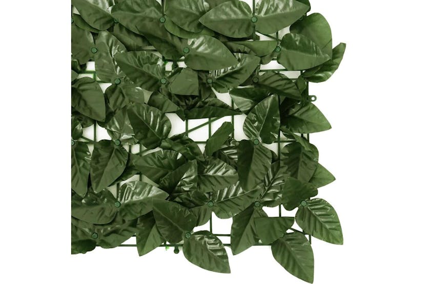 vidaXL 315487 Balcony Screen With Dark Green Leaves 300x100cm vidaXL 315487 Balcony Screen With Dark Green Leaves 300x100cm