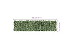 vidaXL 315483 Balcony Screen With Dark Green Leaves 300x75cm vidaXL 315483 Balcony Screen With Dark Green Leaves 300x75cm