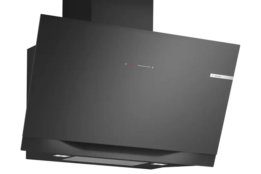 Bosch Series 8 90cm Wall Mounted Cooker Hood | DWK91LT60B | Black Bosch Series 8 90cm Wall Mounted Cooker Hood | DWK91LT60B | Black