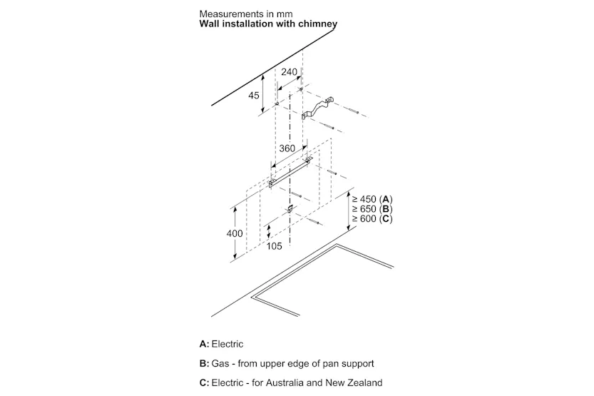 Bosch Series 8 90cm Wall Mounted Cooker Hood | DWK91LT60B | Black Bosch Series 8 90cm Wall Mounted Cooker Hood | DWK91LT60B | Black