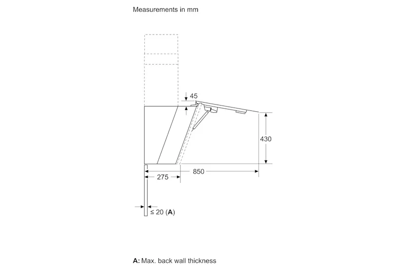 Bosch Series 8 90cm Wall Mounted Cooker Hood | DWK91LT60B | Black Bosch Series 8 90cm Wall Mounted Cooker Hood | DWK91LT60B | Black