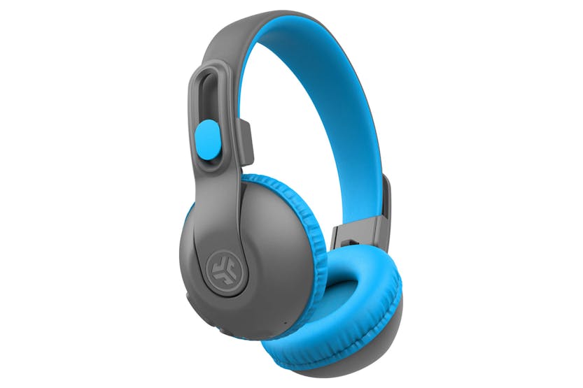 JLab JBuddies Studio 2 Kids On-Ear 2 In 1 Wireless & Wired Headphones | Grey/Blue JLab JBuddies Studio 2 Kids On-Ear 2 In 1 Wireless & Wired Headphones | Grey/Blue