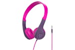 JLab JBuddies Pop Kids On-Ear Wired Headphones | Pink JLab JBuddies Pop Kids On-Ear Wired Headphones | Pink