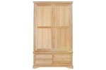 Montreal Wardrobe | 2 Doors | Natural Montreal Wardrobe | 2 Doors | Natural