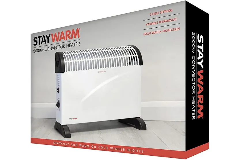 Staywarm | 2000w Convector Heater | White Staywarm | 2000w Convector Heater | White