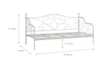 Kathrine Day Bed | Single | 3ft | White Kathrine Day Bed | Single | 3ft | White