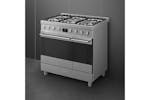 Smeg 90cm Symphony Classic Range Cooker with Gas Hob | C92GMX2 Smeg 90cm Symphony Classic Range Cooker with Gas Hob | C92GMX2