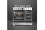 Smeg 90cm Symphony Classic Range Cooker with Gas Hob | C92GMX2 Smeg 90cm Symphony Classic Range Cooker with Gas Hob | C92GMX2