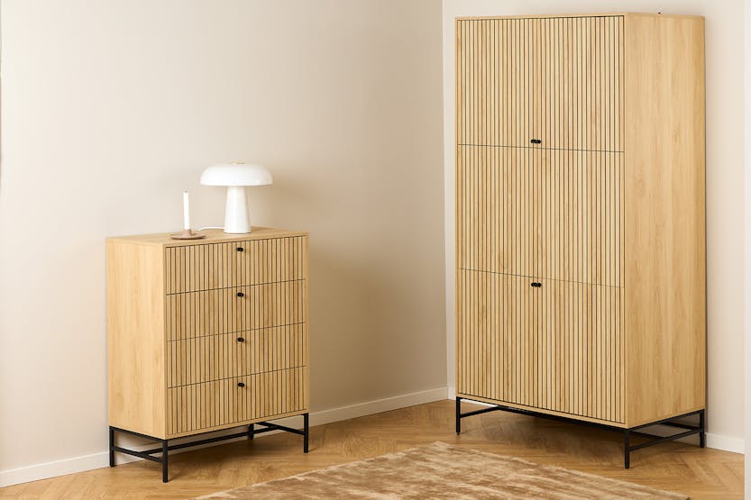 Albany Chest Of Drawer | 4 Drawer | Oak Effect Albany Chest Of Drawer | 4 Drawer | Oak Effect