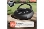 Majority Audio | Oakcastle CD250 Portable CD Player Boombox | Bluetooth & FM Radio | Black Majority Audio | Oakcastle CD250 Portable CD Player Boombox | Bluetooth & FM Radio | Black