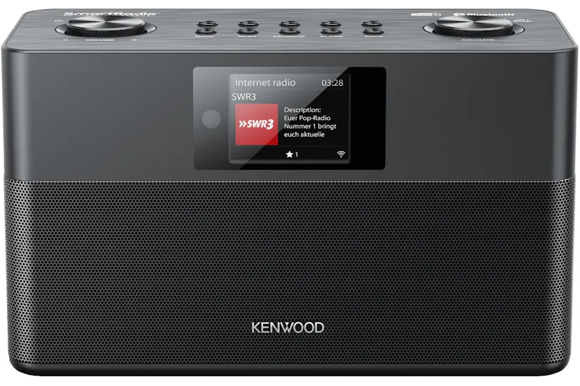 Kenwood | Internet Dab Radio | Black Kenwood | Internet Dab Radio | Black