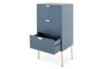 Frankie Bedside Table | Large | Blue Frankie Bedside Table | Large | Blue
