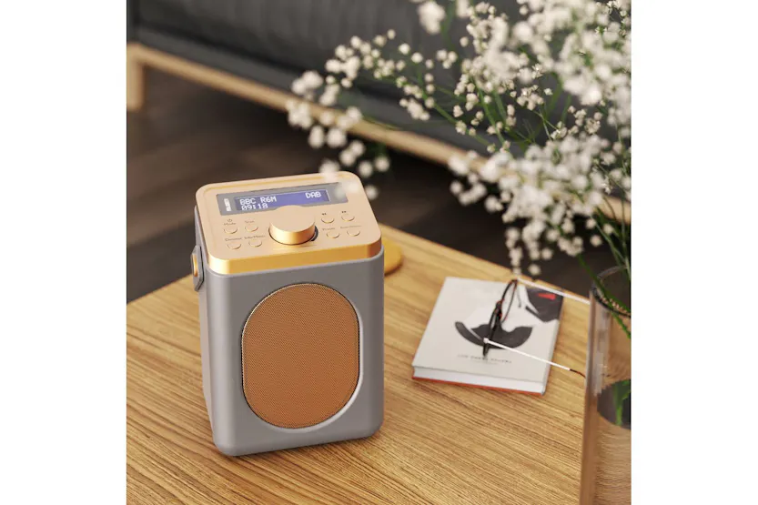 Majority Audio | Little Shelford Radio | Dab Dab+ FM Radio with Bluetooth | Grey Majority Audio | Little Shelford Radio | Dab Dab+ FM Radio with Bluetooth | Grey