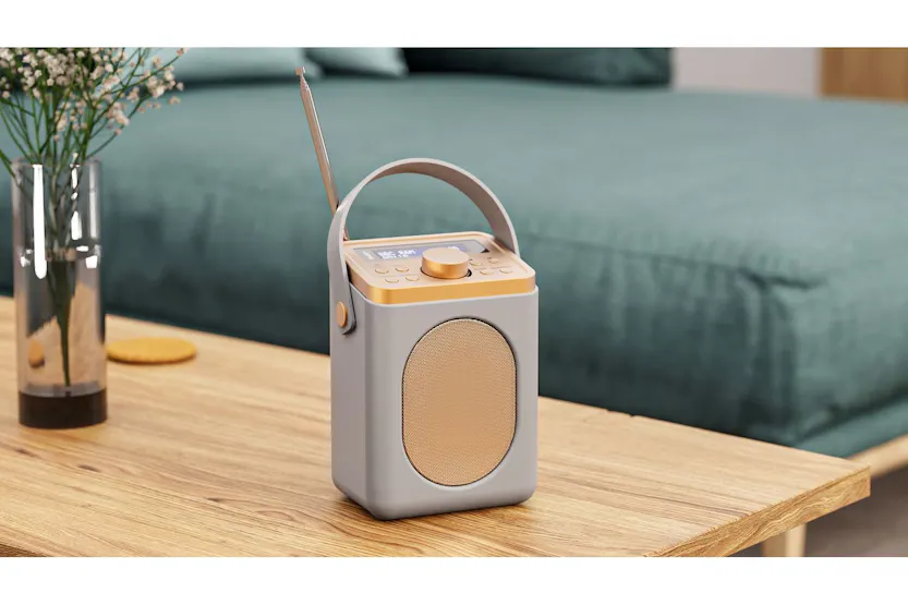 Majority Audio | Little Shelford Radio | Dab Dab+ FM Radio with Bluetooth | Grey Majority Audio | Little Shelford Radio | Dab Dab+ FM Radio with Bluetooth | Grey