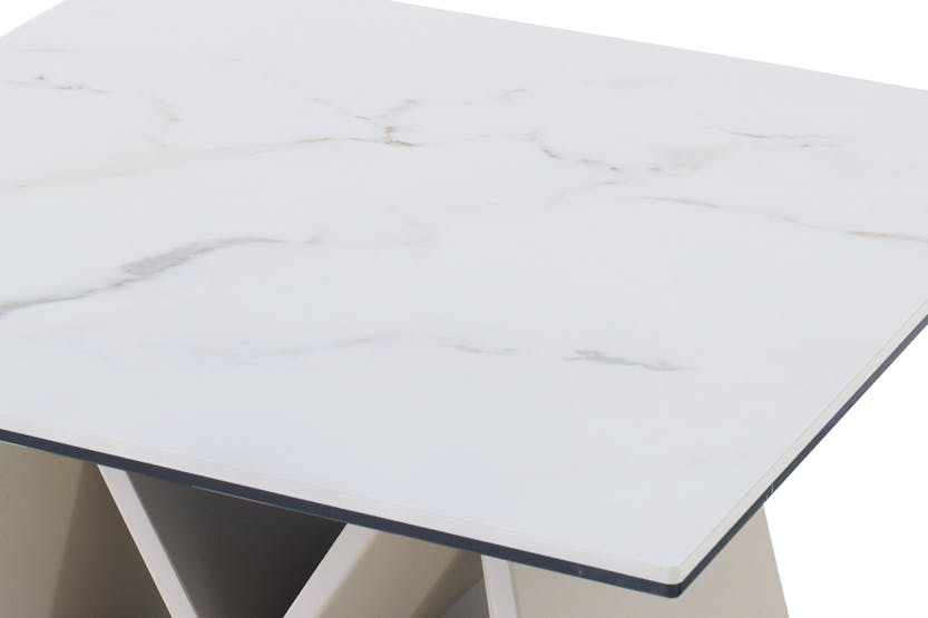 Milano Lamp Table | White Milano Lamp Table | White