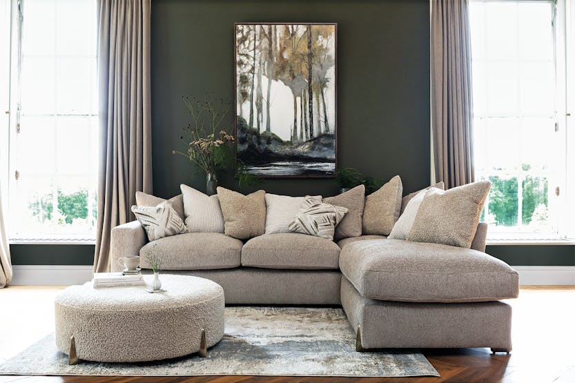 Romeo Chaise Sofa | Beige Romeo Chaise Sofa | Beige