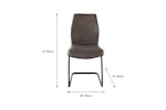 Ark Dining Chair | Leather | Brown Ark Dining Chair | Leather | Brown