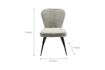 Zara Dining Chair | Grey Zara Dining Chair | Grey