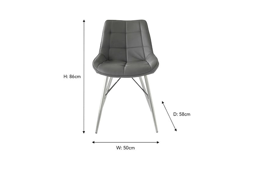 Faygo Dining Chair | Grey Faygo Dining Chair | Grey
