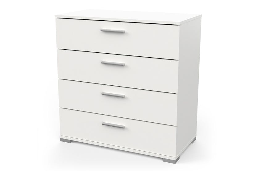 Izzy Chest of Drawer | 4 Drawer | White Izzy Chest of Drawer | 4 Drawer | White