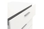 Izzy Chest of Drawer | 4 Drawer | White Izzy Chest of Drawer | 4 Drawer | White