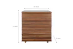 Mooring Bedside Table | 2 Drawer | Natural Mooring Bedside Table | 2 Drawer | Natural
