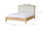 Montreal Bed Frame | Double | 4ft6 | Natural Montreal Bed Frame | Double | 4ft6 | Natural