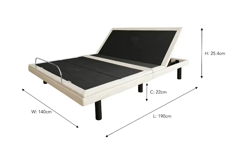 Motion Bed U510 | Double | 4ft6 | Beige Motion Bed U510 | Double | 4ft6 | Beige