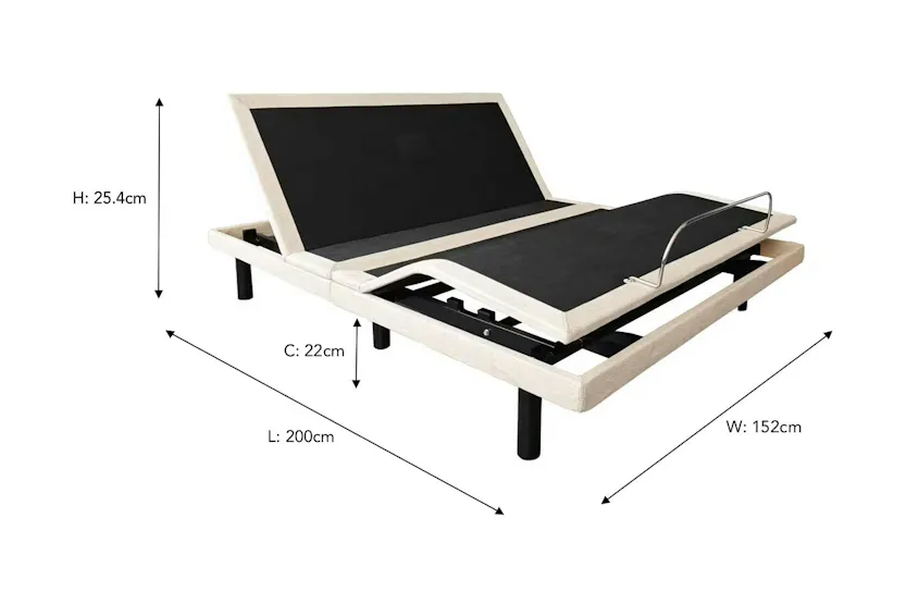 Motion Bed U510 | King | 5ft | Beige Motion Bed U510 | King | 5ft | Beige