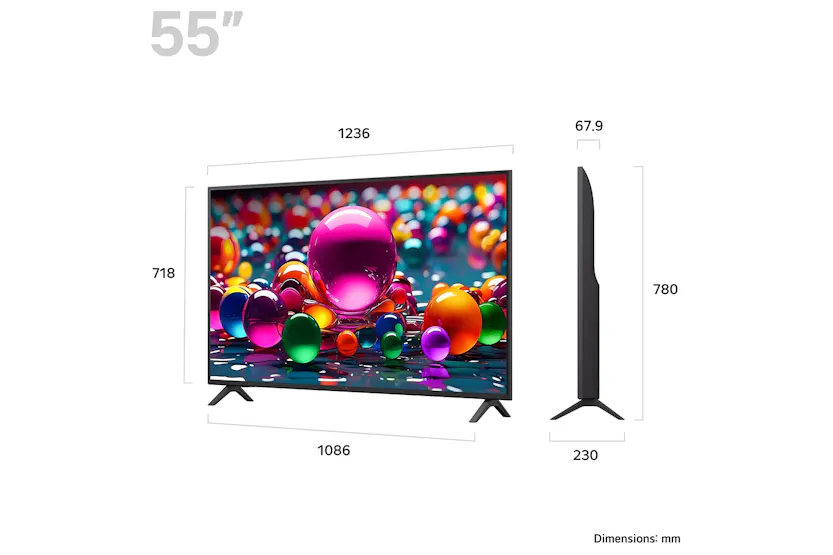 LG 55" 4K UHD Smart TV | 55UA75006LA.AEK LG 55" 4K UHD Smart TV | 55UA75006LA.AEK