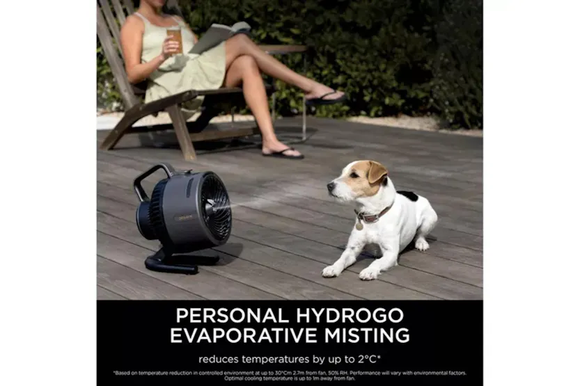 Shark FlexBreeze HydroGo Misting Fan | FA050UK Shark FlexBreeze HydroGo Misting Fan | FA050UK