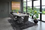 Massimo Rectangular Extending Dining Table | 160 - 200 Cm | Grey Massimo Rectangular Extending Dining Table | 160 - 200 Cm | Grey