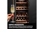 Haier Series 3 Freestanding Wine Cooler | HWS34GGH1K Haier Series 3 Freestanding Wine Cooler | HWS34GGH1K
