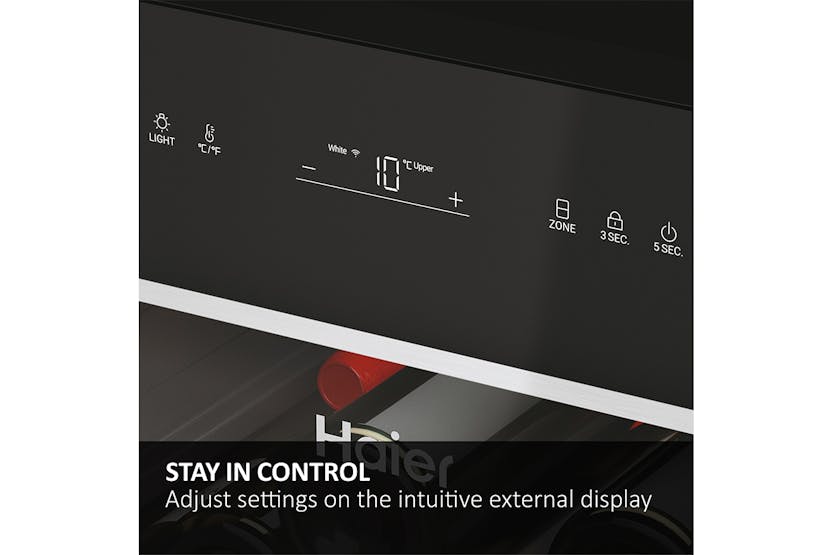 Haier Series 3 Freestanding Wine Cooler | HWS34GGH1K Haier Series 3 Freestanding Wine Cooler | HWS34GGH1K