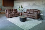 Atlanta 3 Seater Sofa | Power Recliner | Brown Atlanta 3 Seater Sofa | Power Recliner | Brown