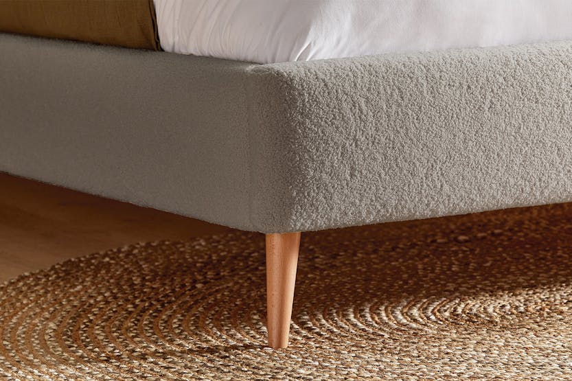 Silentnight | Evana Bed Frame with Slant Beech Leg | Double | 4ft6 | Colour Options Silentnight | Evana Bed Frame with Slant Beech Leg | Double | 4ft6 | Colour Options