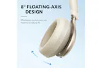 Soundcore Space One Over-Ear Active Noise Cancelling Headphones | White Soundcore Space One Over-Ear Active Noise Cancelling Headphones | White