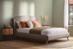 Silentnight | Evana Bed Frame with Slant Beech Leg | Double | 4ft6 | Colour Options Silentnight | Evana Bed Frame with Slant Beech Leg | Double | 4ft6 | Colour Options