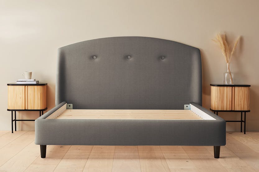 Silentnight | Evana Bed Frame with Black Leg | King | 5ft | Charcoal Silentnight | Evana Bed Frame with Black Leg | King | 5ft | Charcoal
