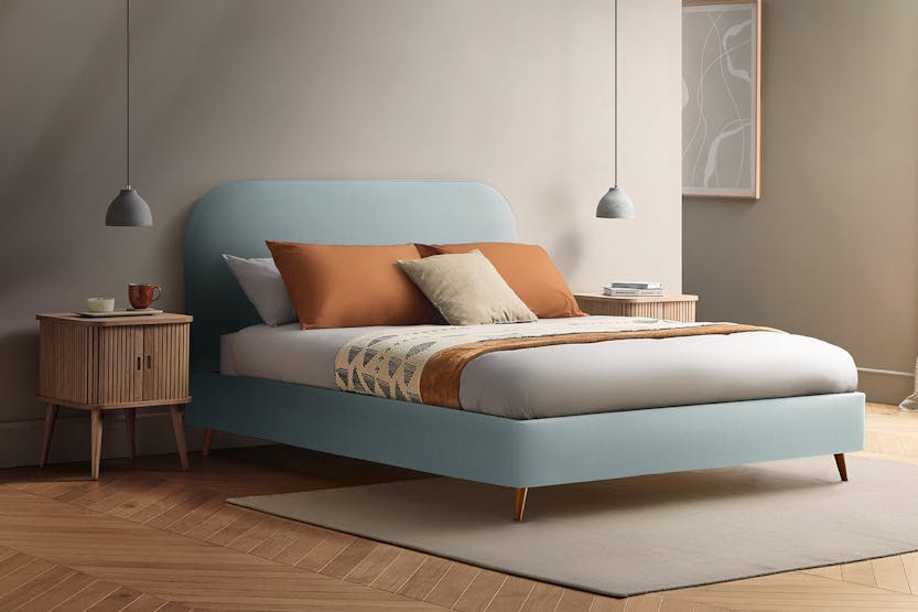 Silentnight | Fara Bed Frame with Slant Beech Leg | Double | 4ft6 | Colour Options Silentnight | Fara Bed Frame with Slant Beech Leg | Double | 4ft6 | Colour Options