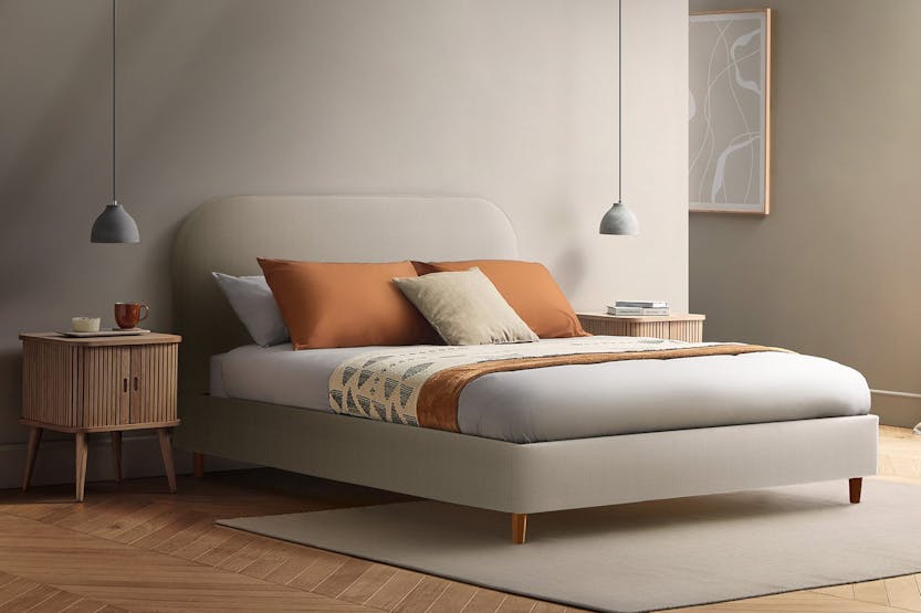 Silentnight | Fara Bed Frame with Beech Leg | Double | 4ft6 | Colour Options Silentnight | Fara Bed Frame with Beech Leg | Double | 4ft6 | Colour Options