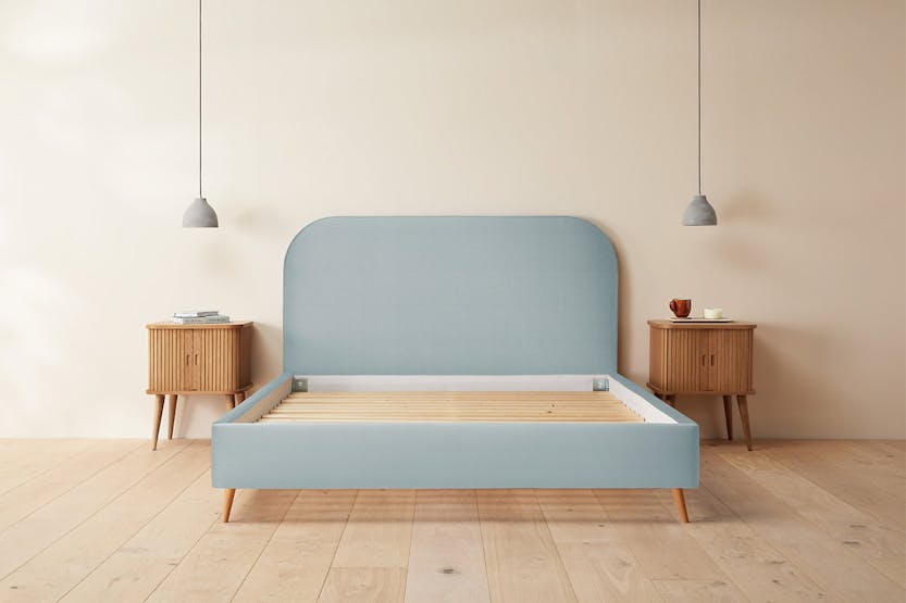 Silentnight | Fara Bed Frame with Slant Beech Leg | Super King | 6ft | Colour Options Silentnight | Fara Bed Frame with Slant Beech Leg | Super King | 6ft | Colour Options