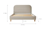 Silentnight | Fara Bed Frame with Beech Leg | Super King | 6ft | Colour Options Silentnight | Fara Bed Frame with Beech Leg | Super King | 6ft | Colour Options
