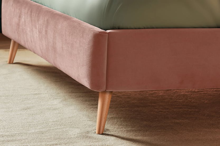 Silentnight | Oriana Bed Frame with Slant Beech Leg | Double | 4ft6 | Colour Options Silentnight | Oriana Bed Frame with Slant Beech Leg | Double | 4ft6 | Colour Options