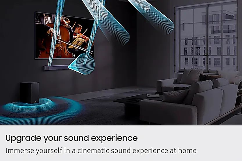 Samsung Q600F Q-Series 3.1.2ch Soundbar with Subwoofer (2025) | Titan Black Samsung Q600F Q-Series 3.1.2ch Soundbar with Subwoofer (2025) | Titan Black