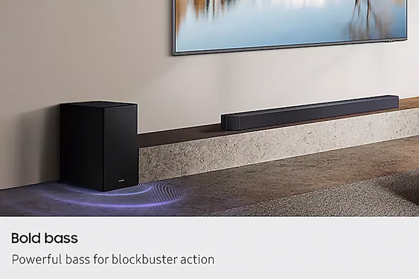 Samsung Q600F Q-Series 3.1.2ch Soundbar with Subwoofer (2025) | Titan Black Samsung Q600F Q-Series 3.1.2ch Soundbar with Subwoofer (2025) | Titan Black