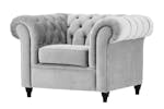 The Bailey Armchair | Silver The Bailey Armchair | Silver